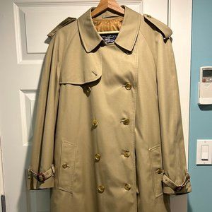 1980s vintage Burberry trench coat
